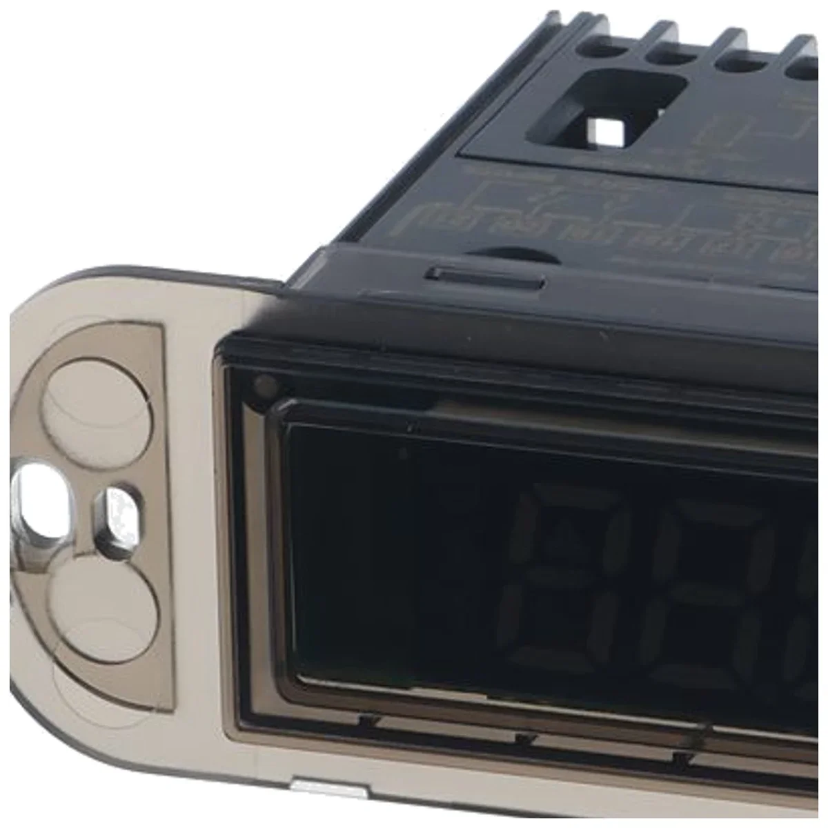 Nærbillede af kontrolpanelets syvsegment-display