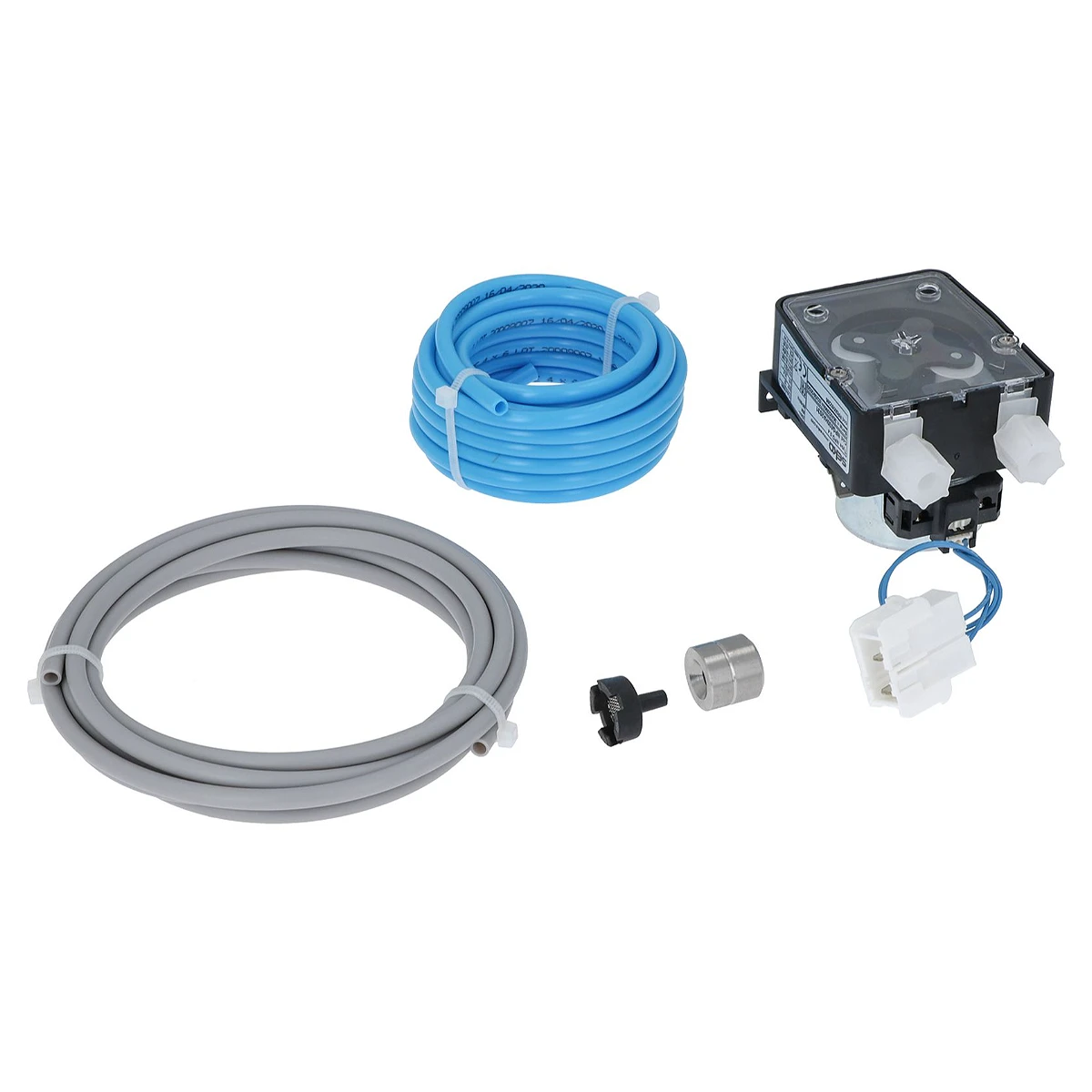 Afspændingspumpe-kit til Zanussi opvaskemaskine med slanger og fittings