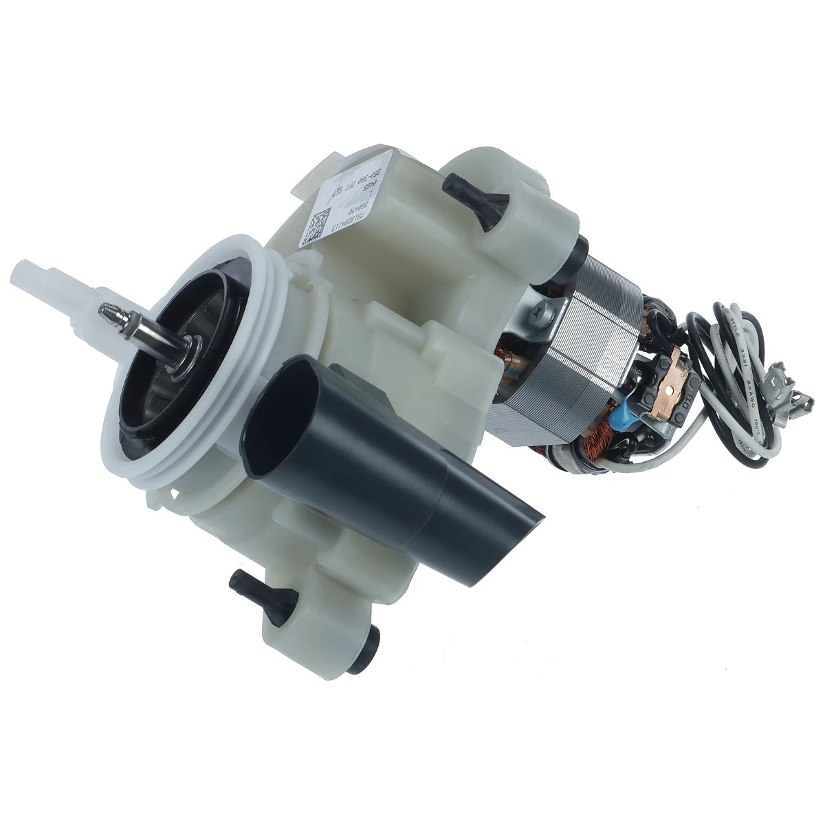 Komplet DeLonghi kværnenhed 3D 230 V med motor og ledning set forfra