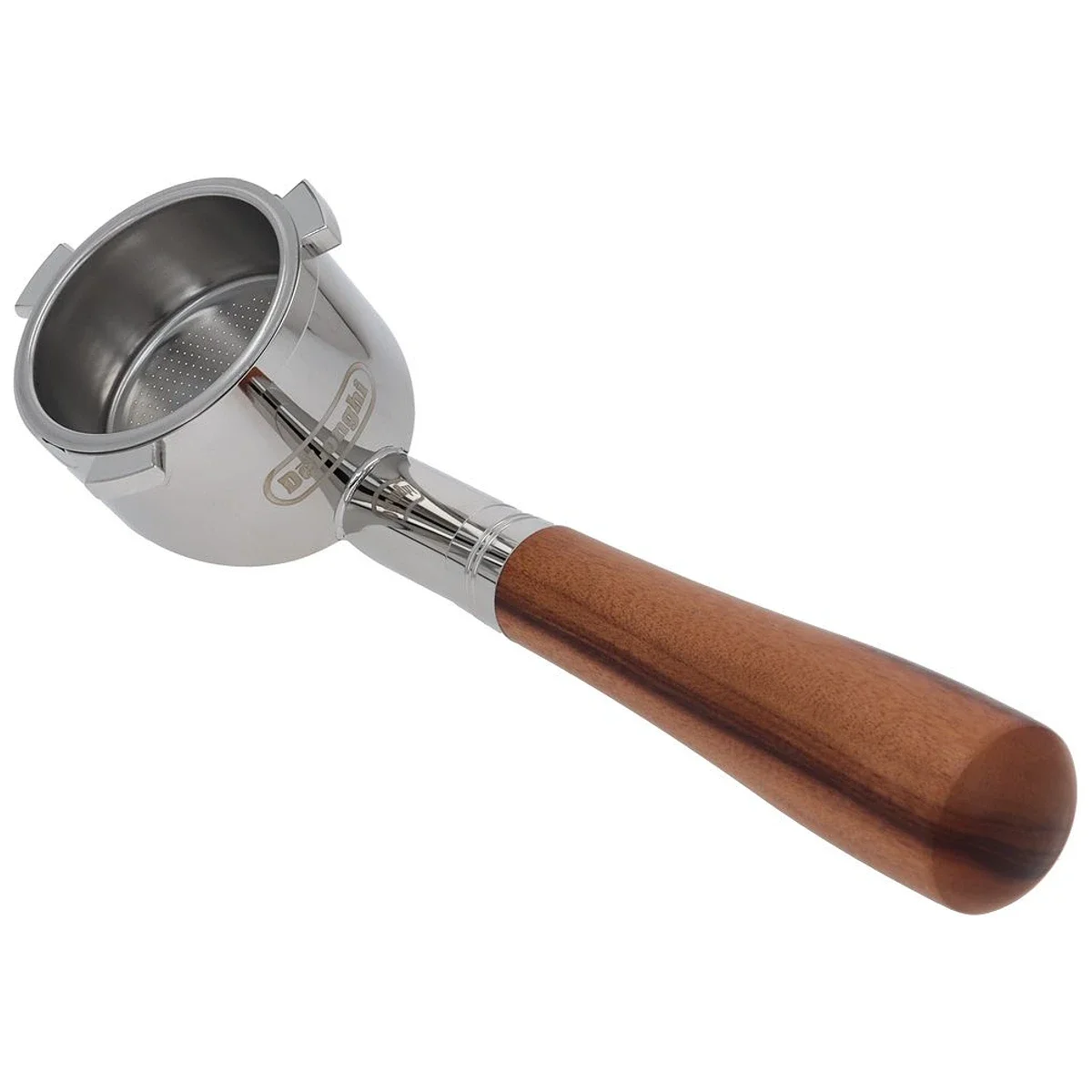DeLonghi bundløs portafilter DLSC085 set fra modsatte side