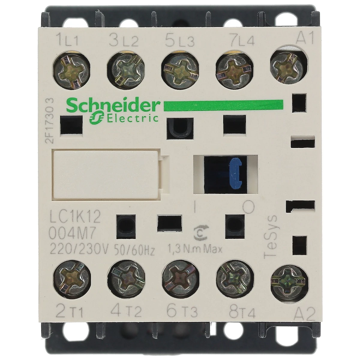 Beige Schneider Electric kontaktor LC1K12004M7 set forfra