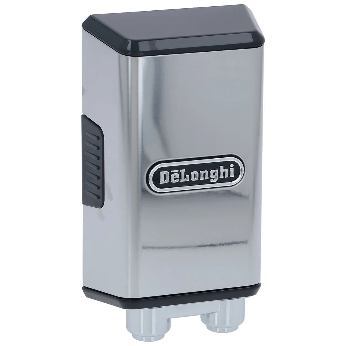 DeLonghi kaffeudløb i stål med logo til ECAM550.75 set forfra