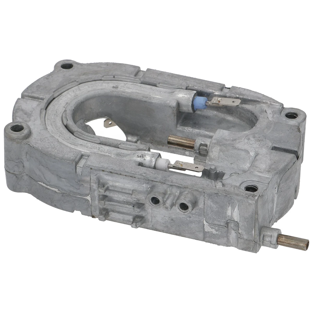 DeLonghi kedel i aluminium med tilslutninger set forfra