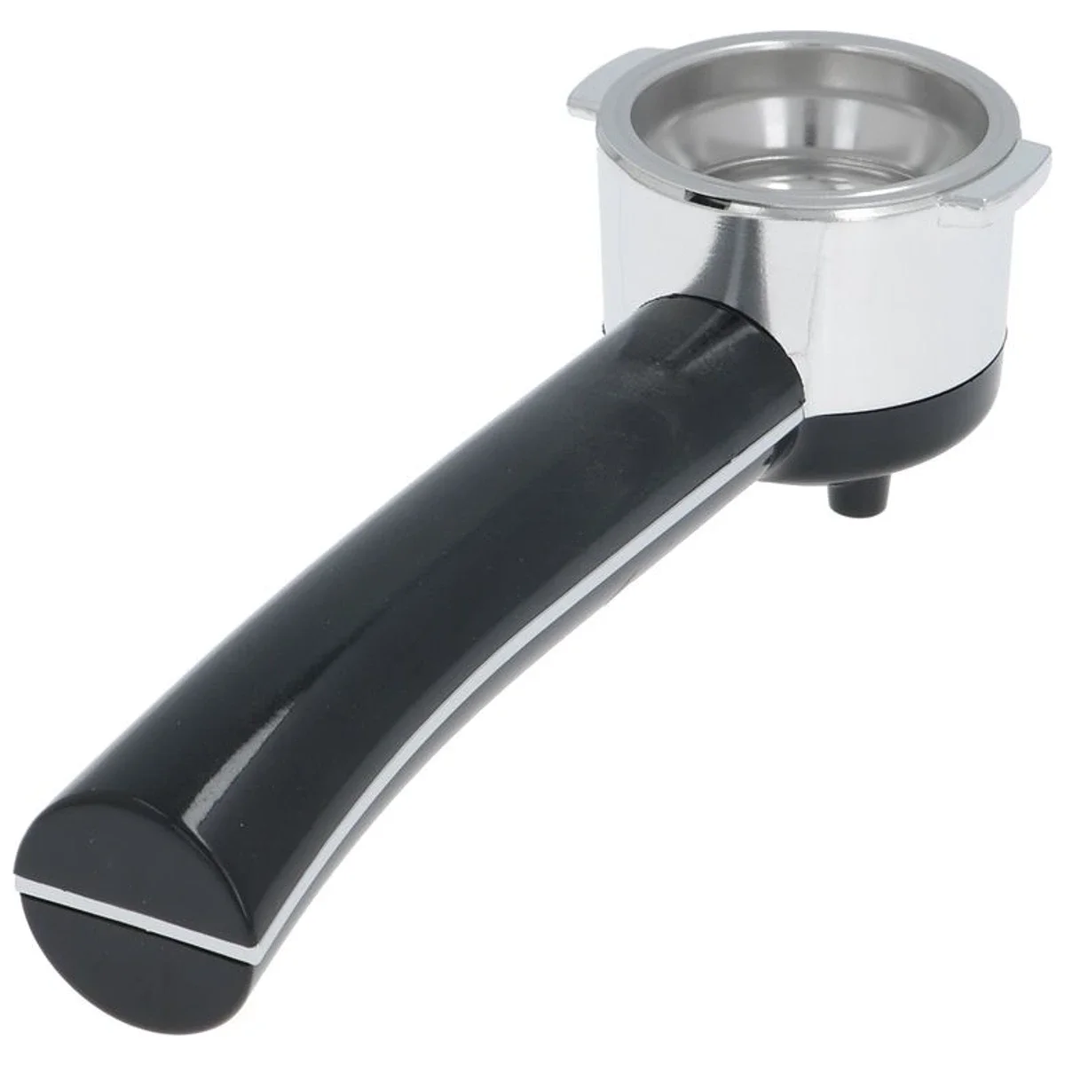 Filterholder til DeLonghi set fra modsatte side