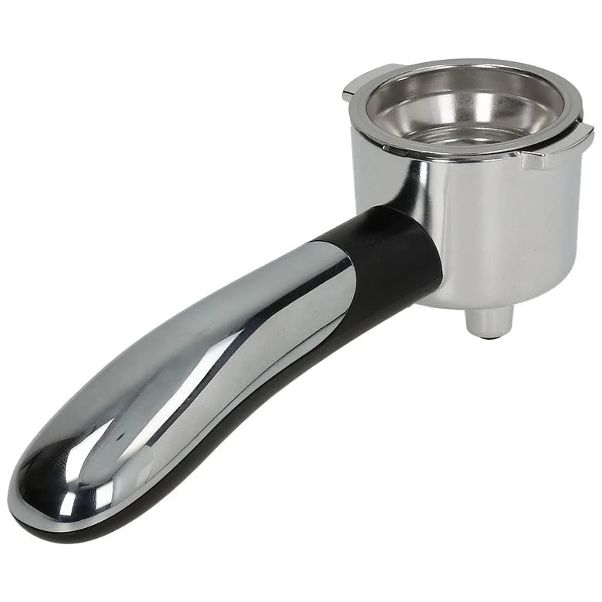 Filterholder til DeLonghi set fra modsatte side