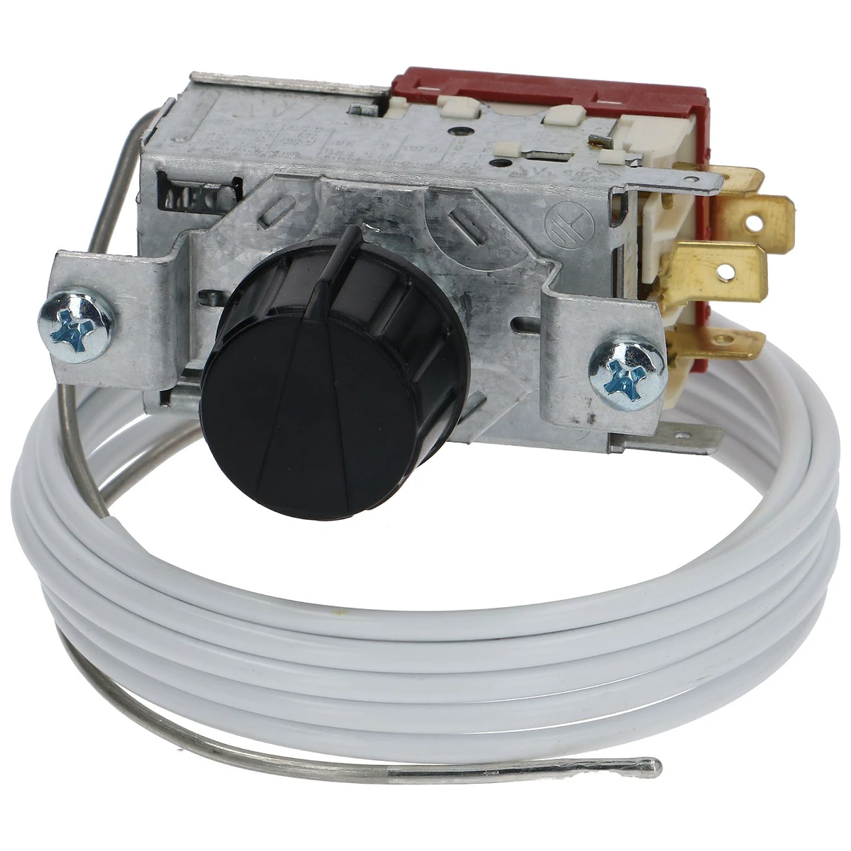 RANCO K61-L1504 fordampertermostat 6A 250V, kapillarrør 1800 mm – ismaskiner set forfra
