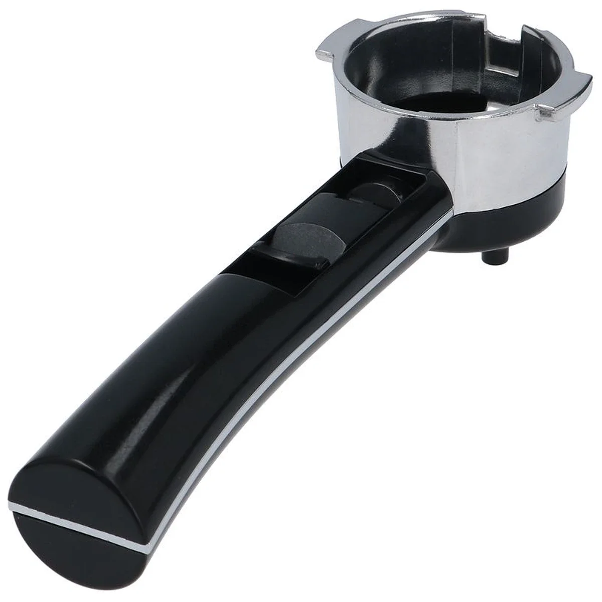 Filterholder til DeLonghi set fra modsatte side