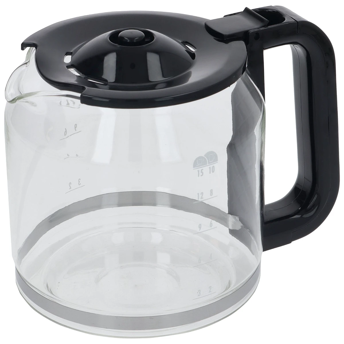 Kande til DeLonghi – glas set forfra
