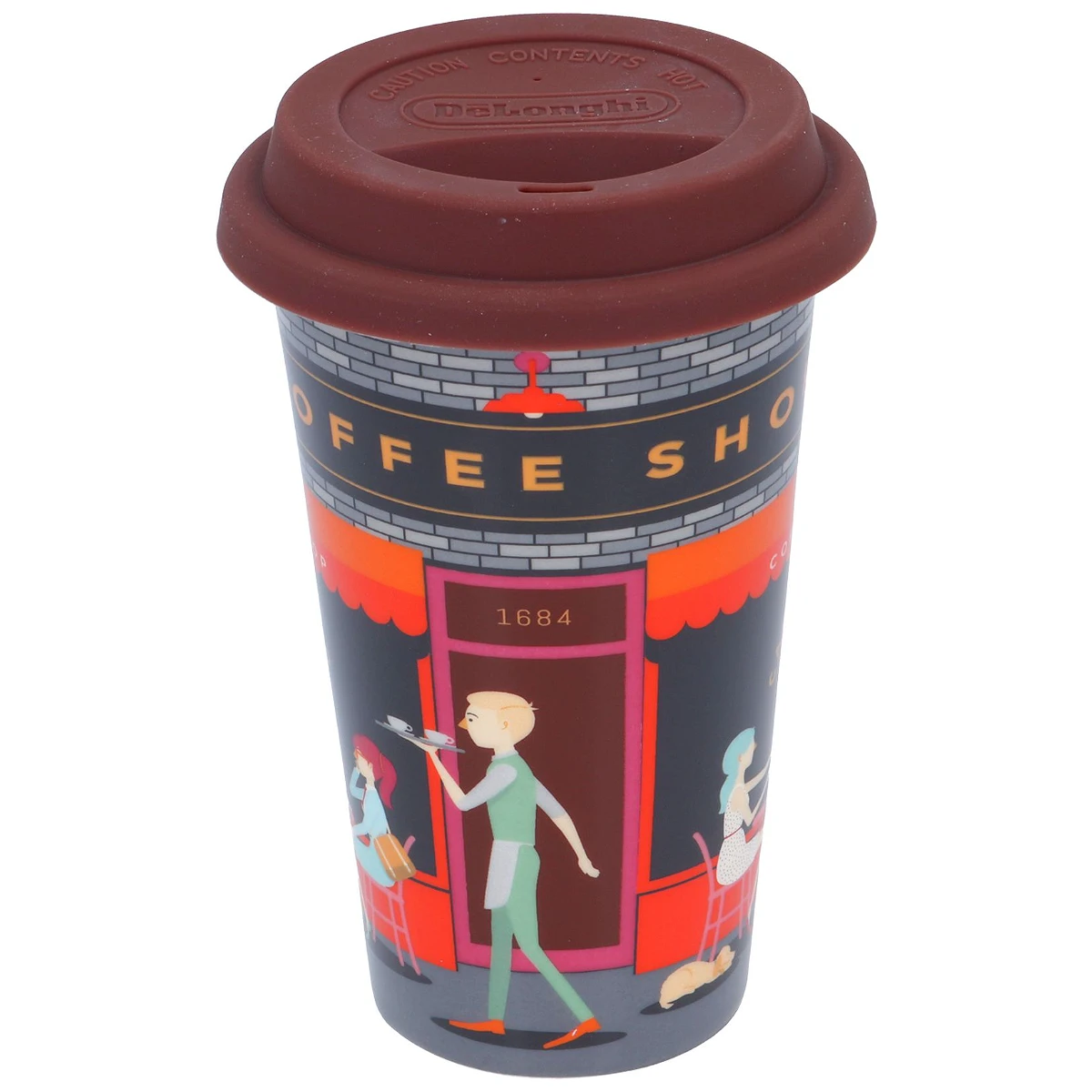Kop til DeLonghi set forfra