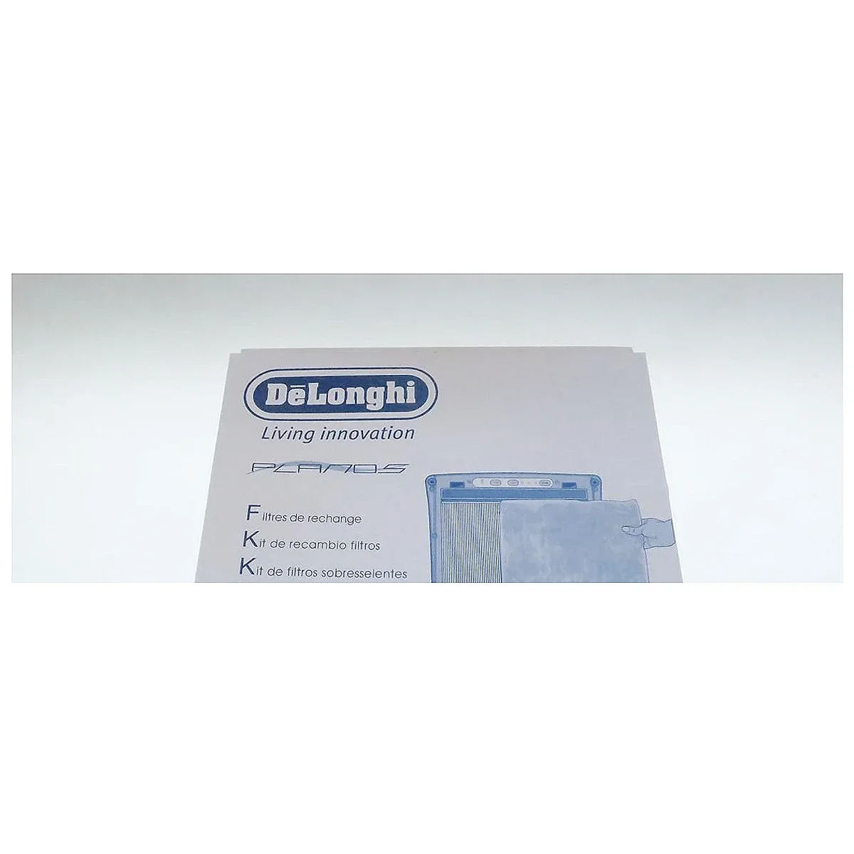 Filter til DeLonghi 5537000900, emballage med DeLonghi-logo