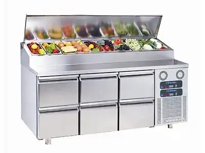 SUSHI Køledisk 2 kompressor og 2 FOrdamper