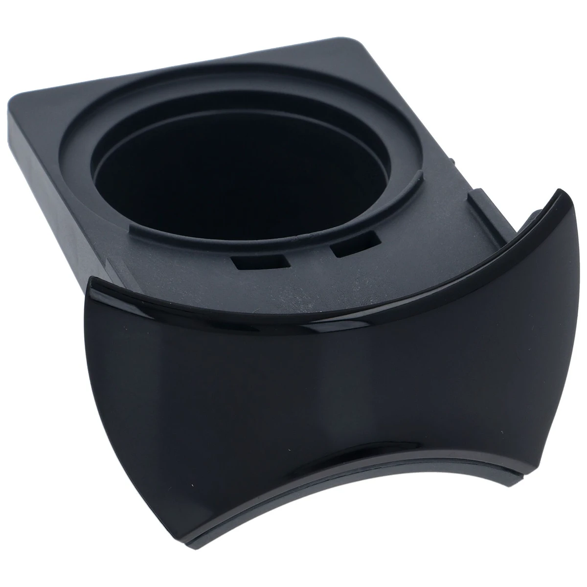 Holder til DeLonghi – sort set forfra