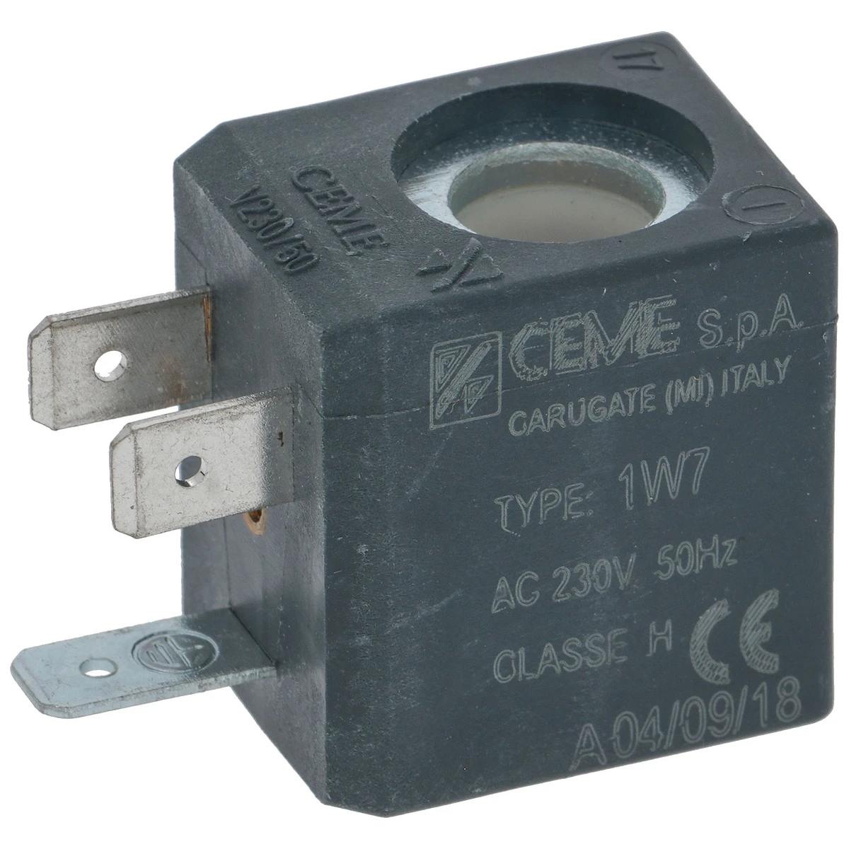 Magnetspole CEME B4 230V 50Hz – slush-ice-maskine GBG set forfra