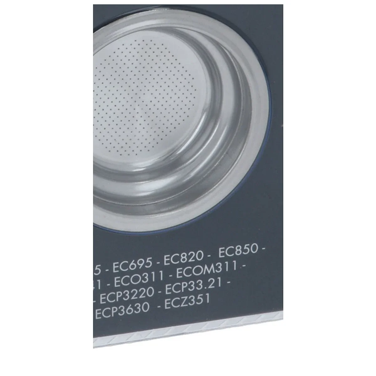 Nærbillede af eSE Pod-filter 1 Kop til DeLonghi Dedica – DLSC402 ø62 mm