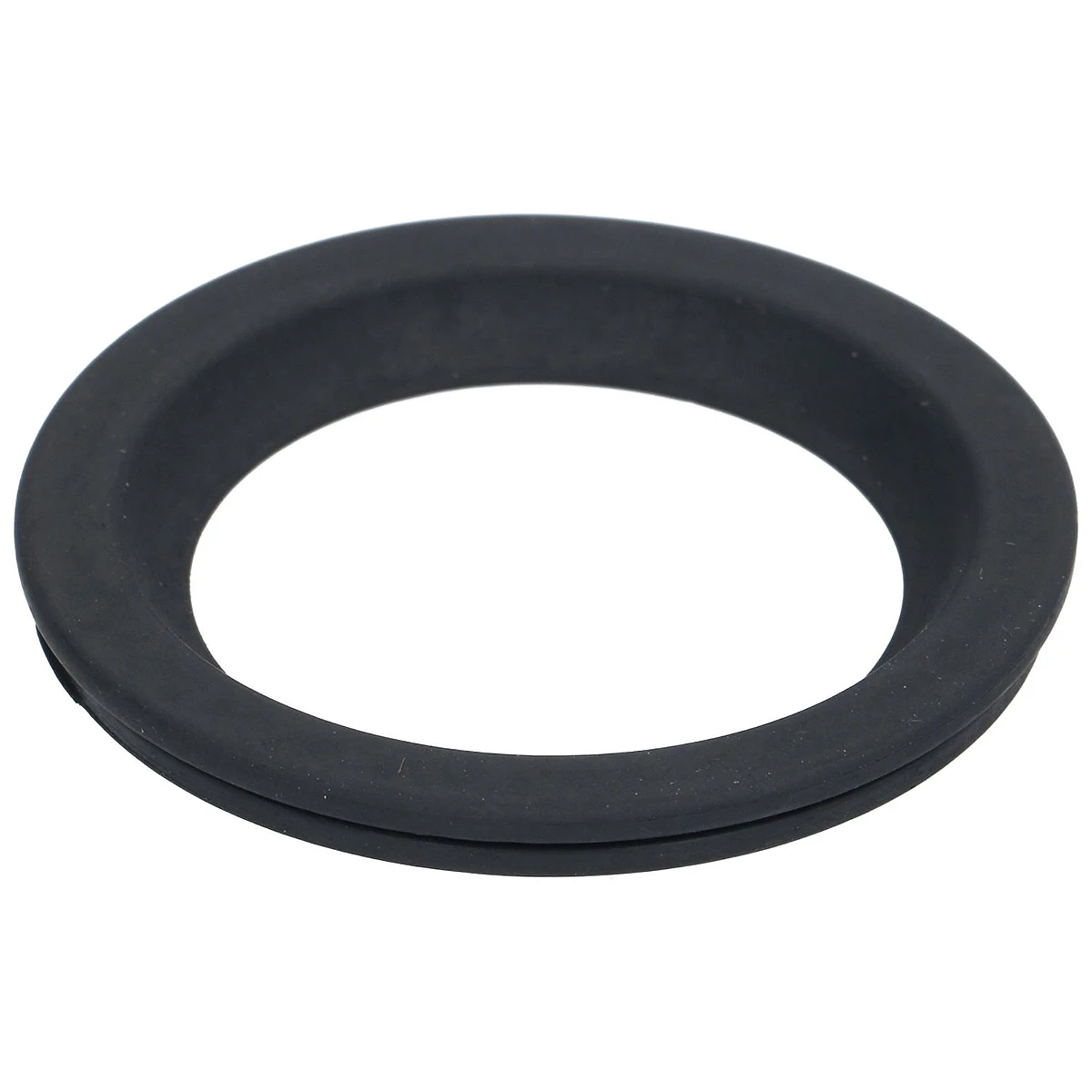 Sort filterholderpakning i gummi til DeLonghi espressomaskine