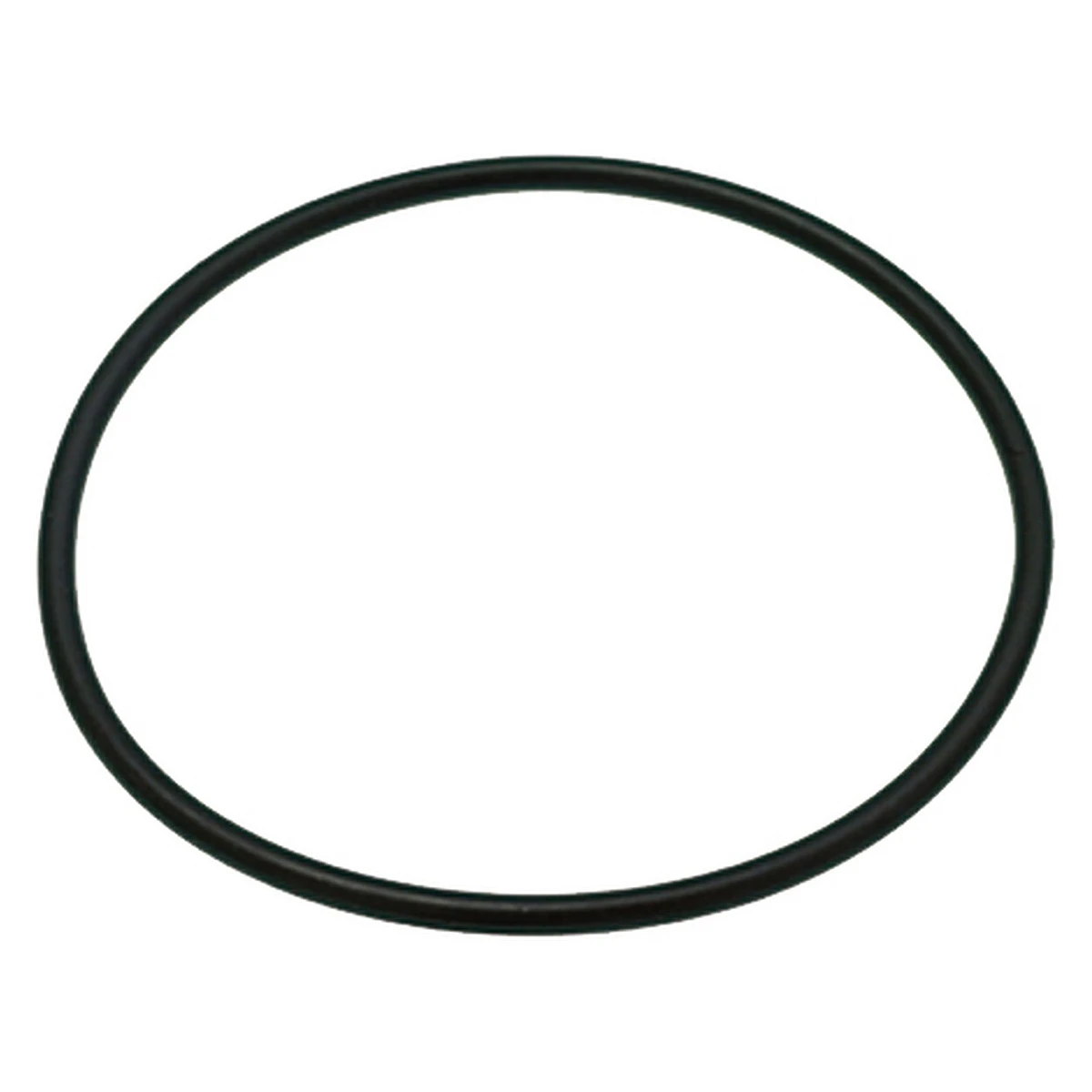 Tynd sort O-ring i EPDM set ovenfra