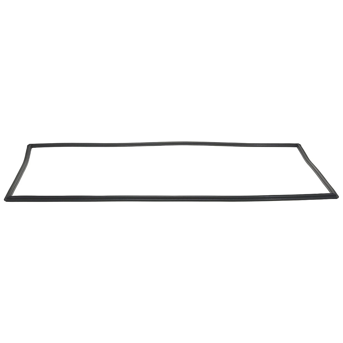 Sort lågepakning 1400 x 650 mm i silikone til Zanussi 20 GN ovn