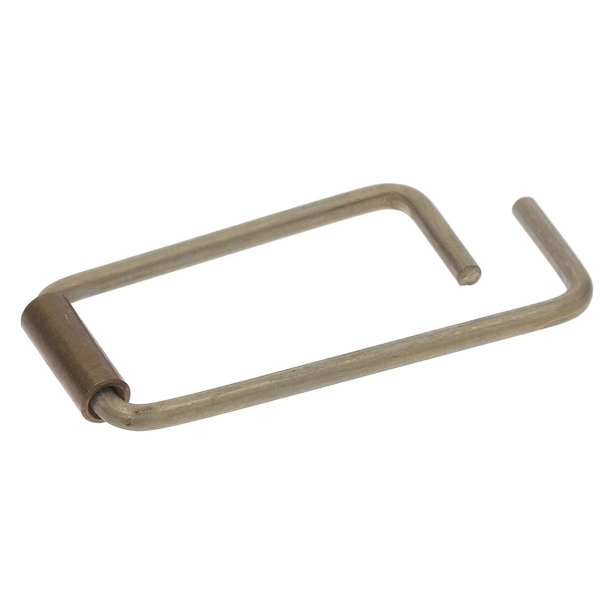 Fjeder til dørhåndtag 61 x 28 mm til ovn set skråt ovenfra