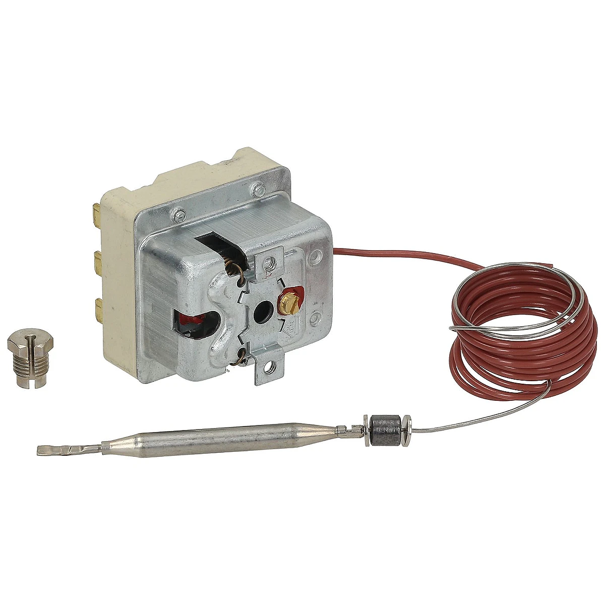 Sikkerhedstermostat 230 °C 3-polet med automatisk reset