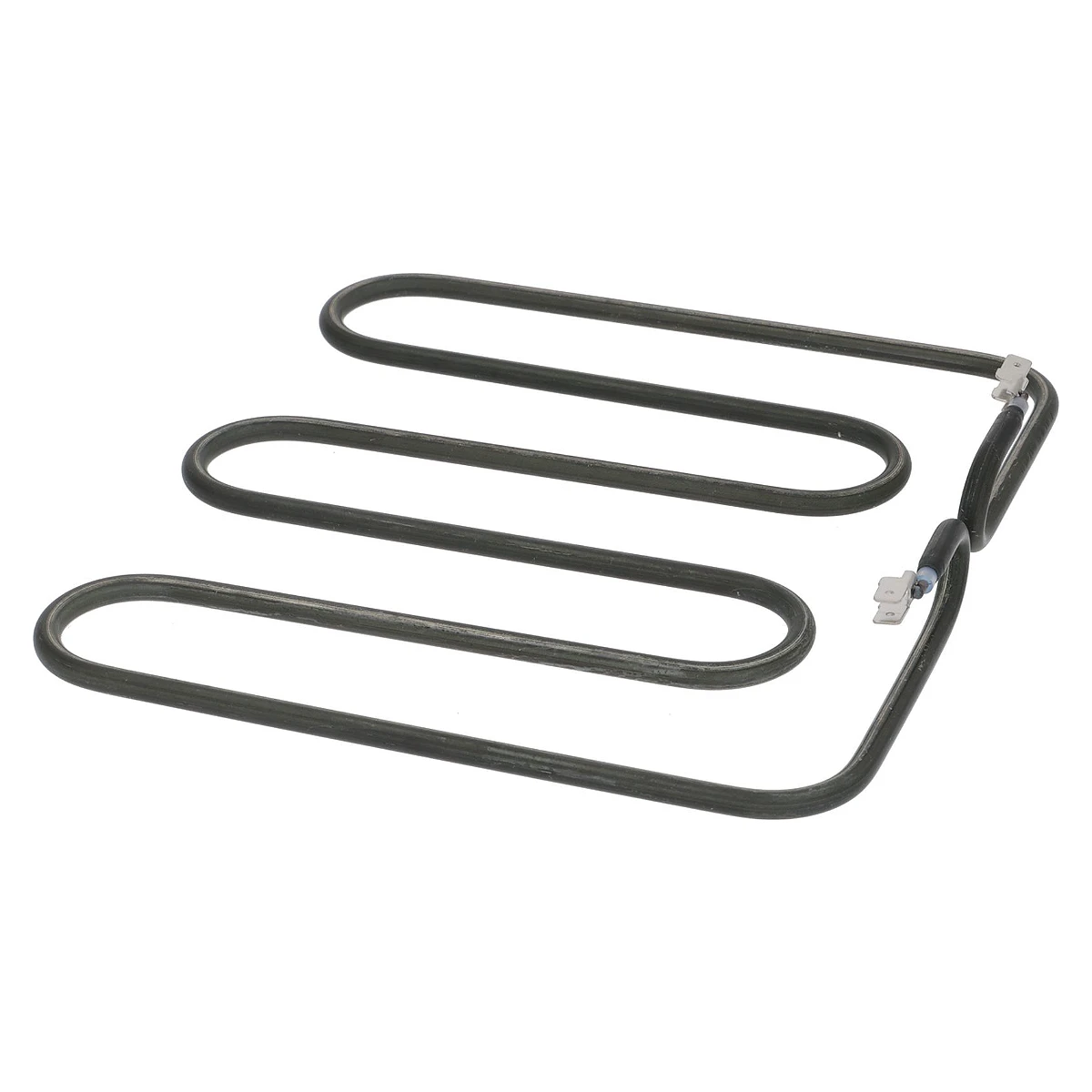 Varmelegeme 850W 240V med tre slyngninger set ovenfra