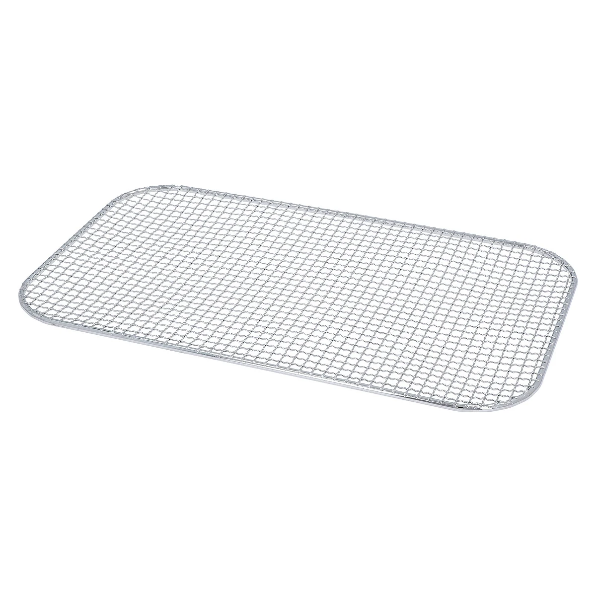 Bundrist til friture 360x220 mm i forkromet trådnet
