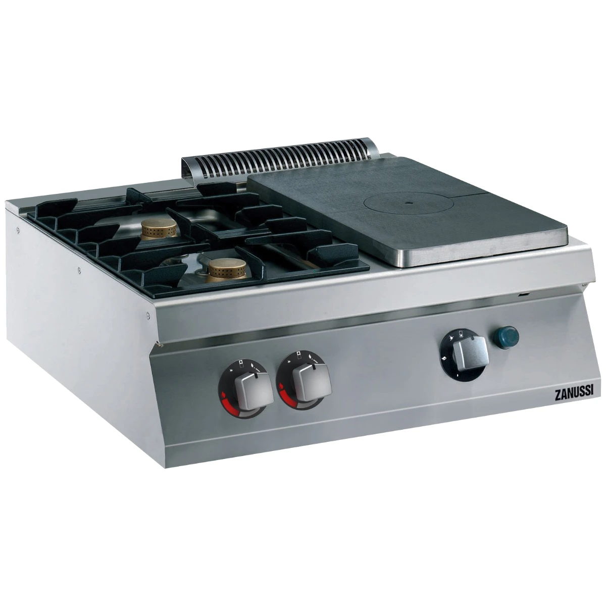 Zanussi EVO700 coup de feu med 2 blus som bordmodel set skråt forfra