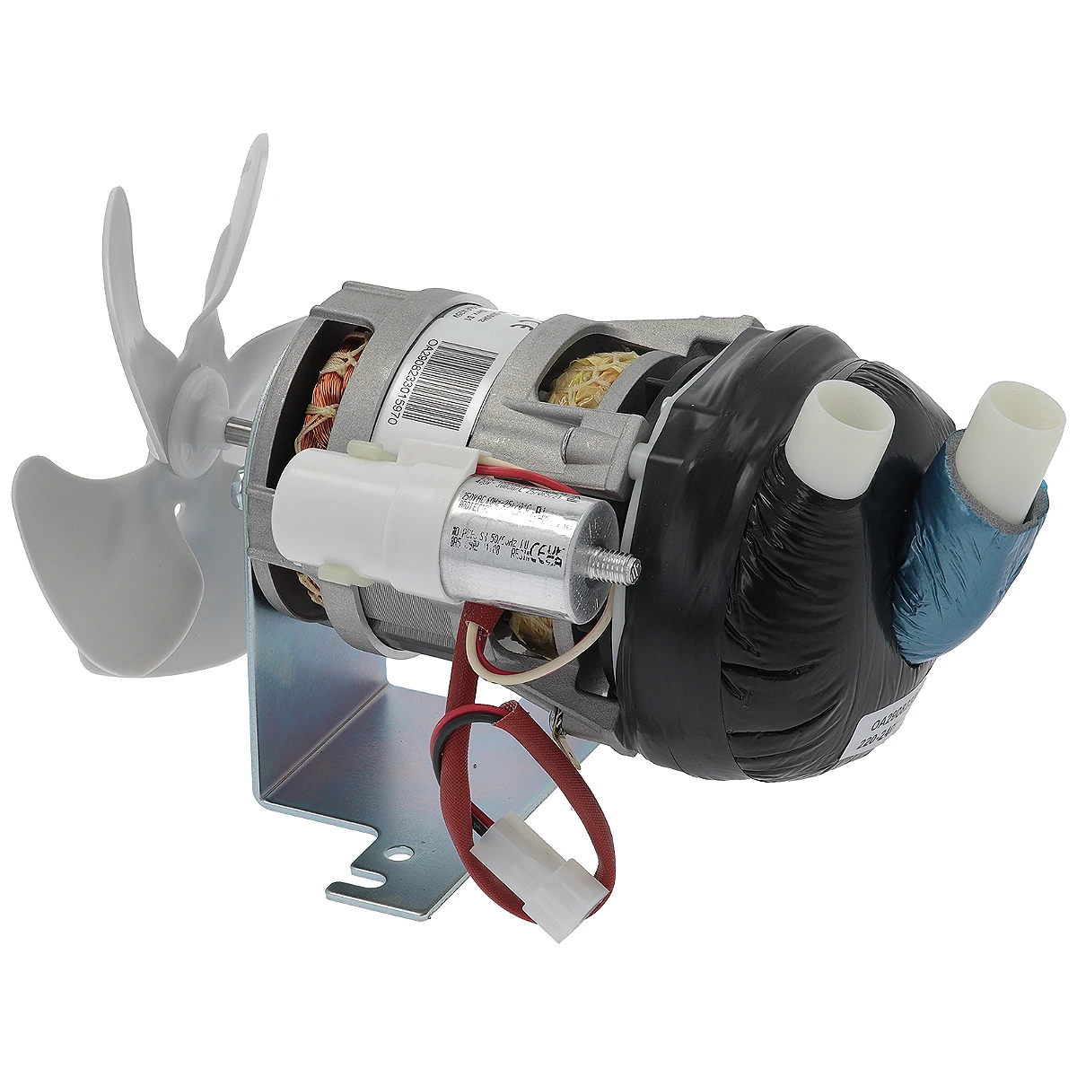 Vandpumpe Brema RC23377 med hvid ventilatorvinge set forfra