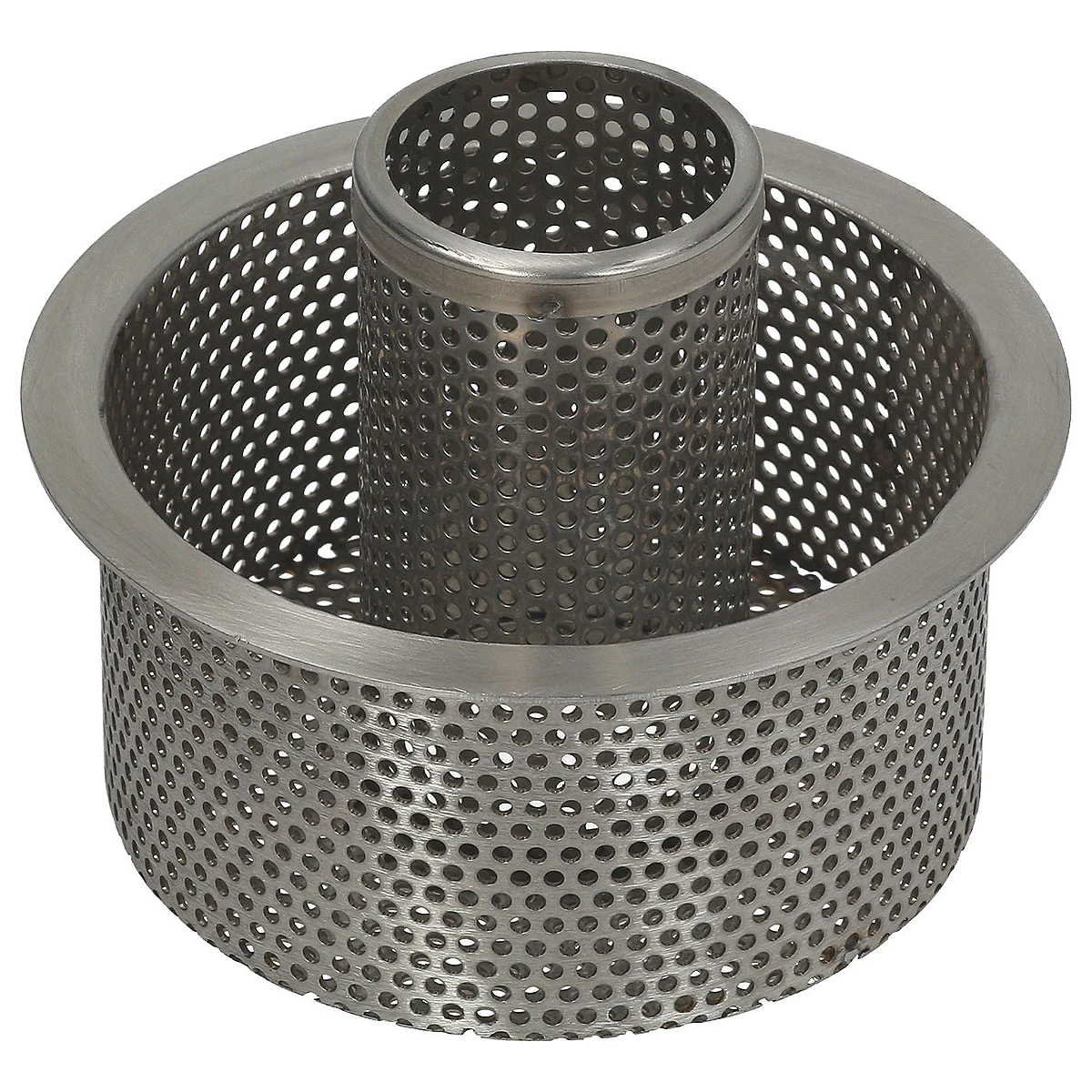 Rustfrit perforeret cylinderfilter ø98 mm til Silanos opvaskemaskine