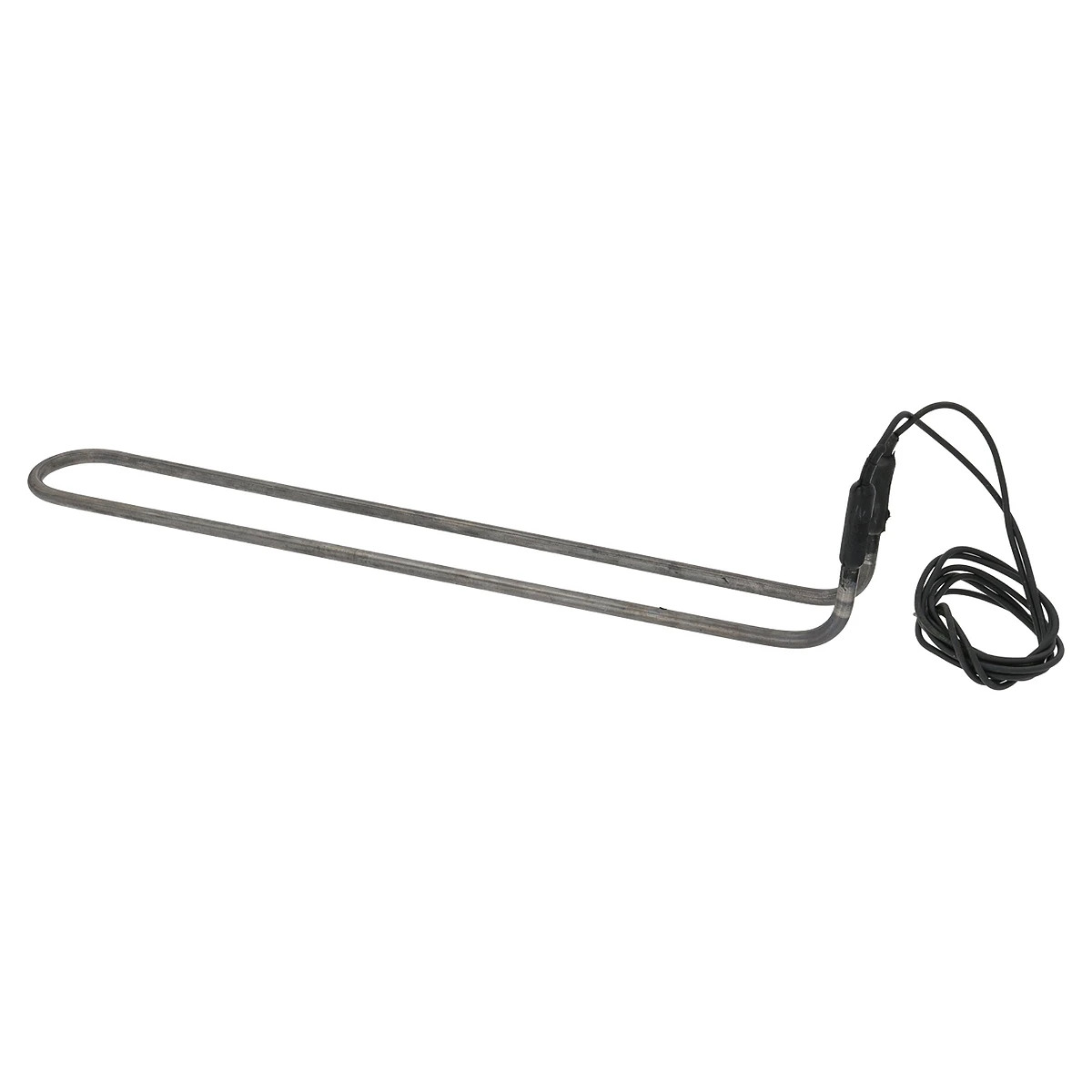 Fordampervarmelegeme 350 W 220 V til Zanussi kølebord, set forfra