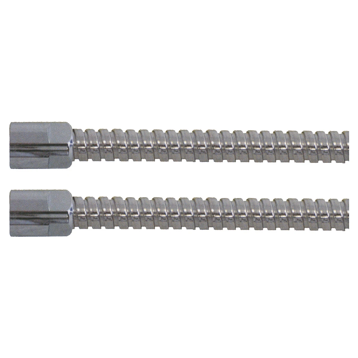 Fleksibel rustfri stålslange 1060 mm til forbruser, ø ½ tomme