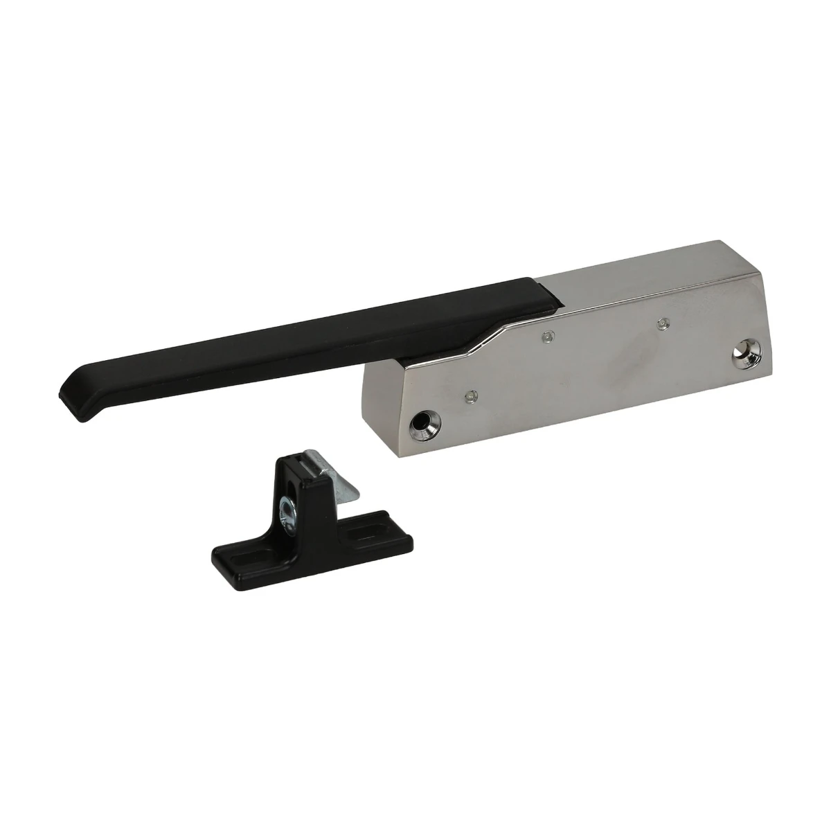 Kølerumshåndtag 5240/3L uden lås, centerafstand 104 mm set forfra
