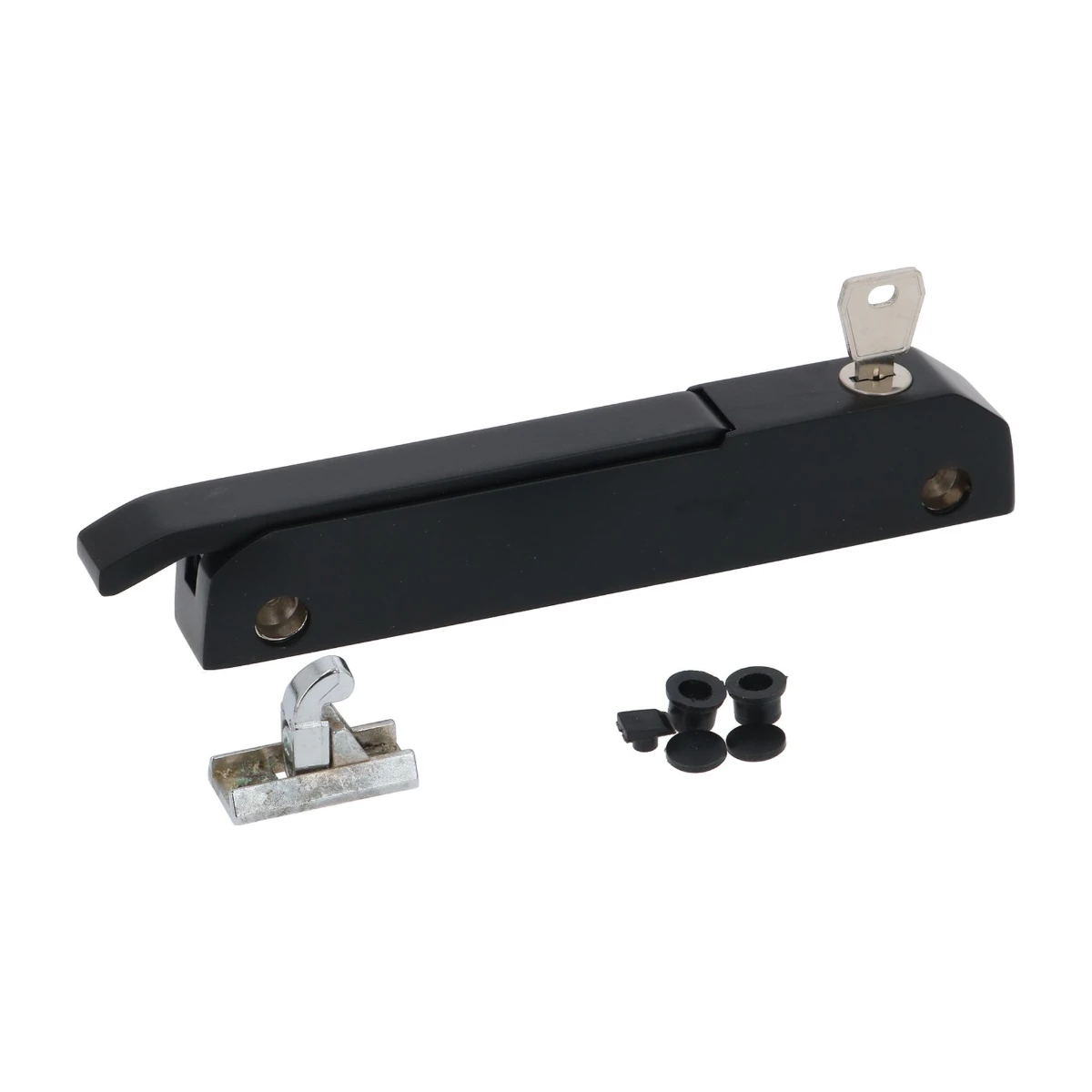 Kølerumshåndtag med lås, centerafstand 150 mm, type 3242156 set forfra