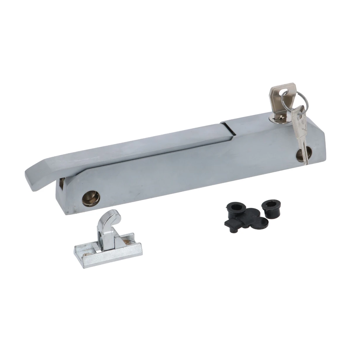 Kølerumshåndtag med lås, centerafstand 150 mm, type 3242171 set forfra