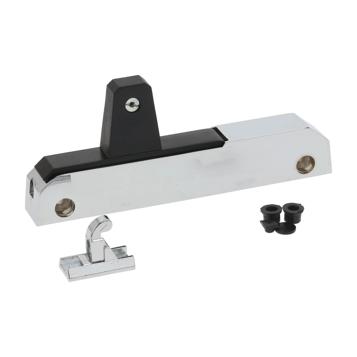 Kølerumshåndtag uden lås, centerafstand 150 mm, højde 76 mm, type 3242169 set forfra