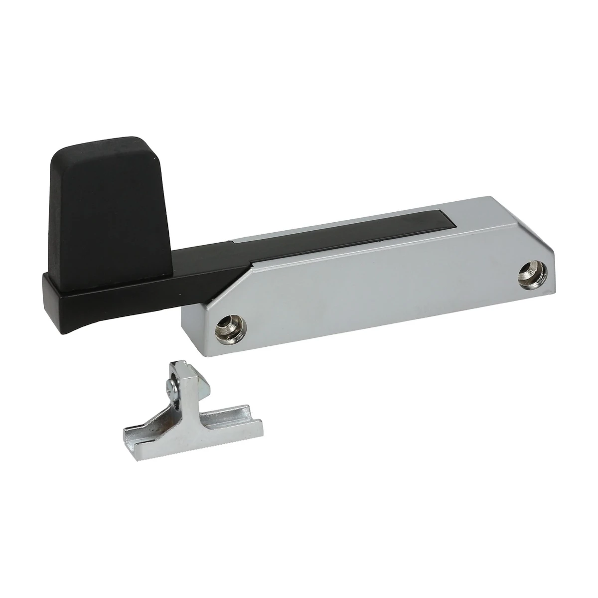 Kølerumshåndtag uden lås, centerafstand 118 mm, 138 x 28 mm set forfra