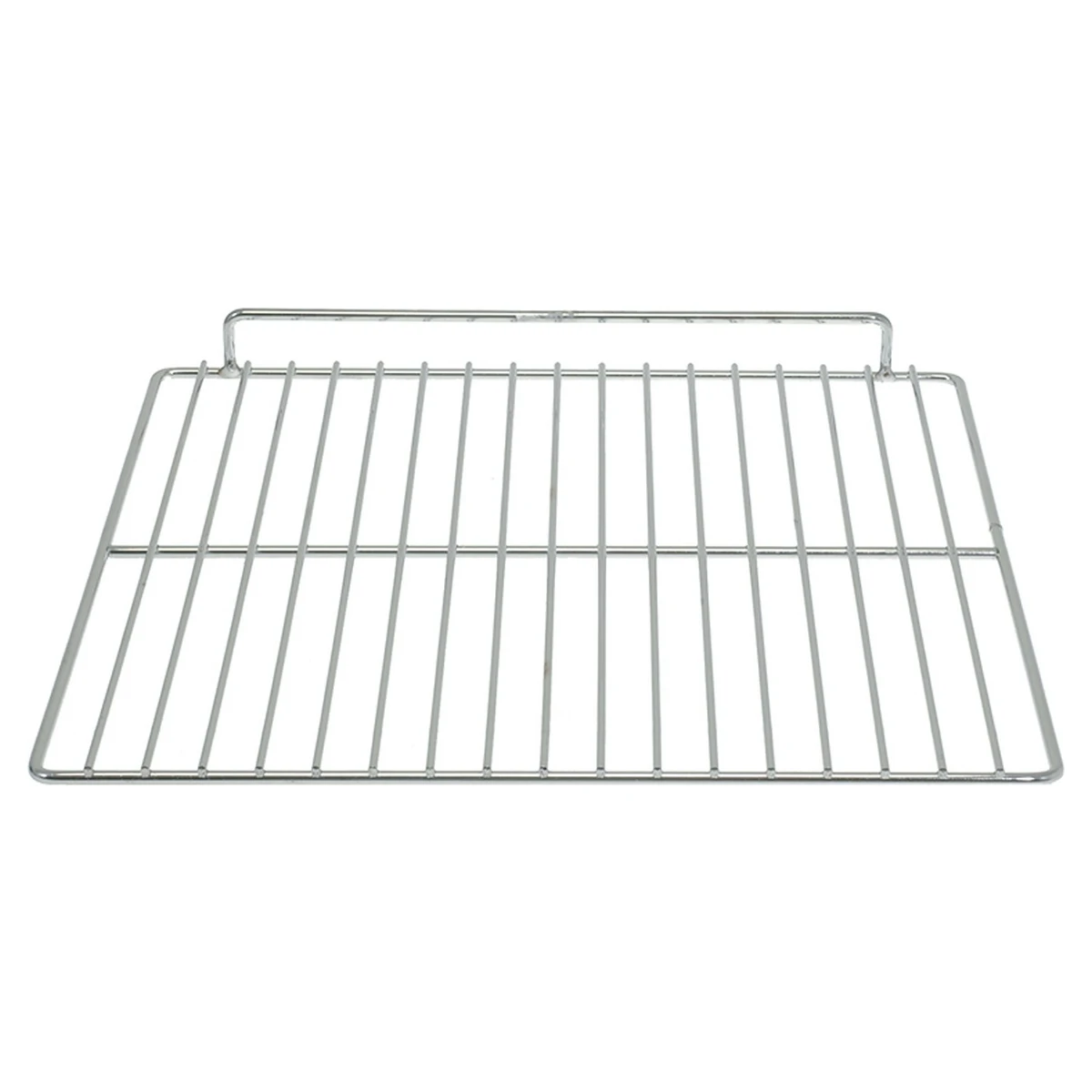 Forkromet hylderist 530 x 530 mm til køleskab, set skråt oppefra