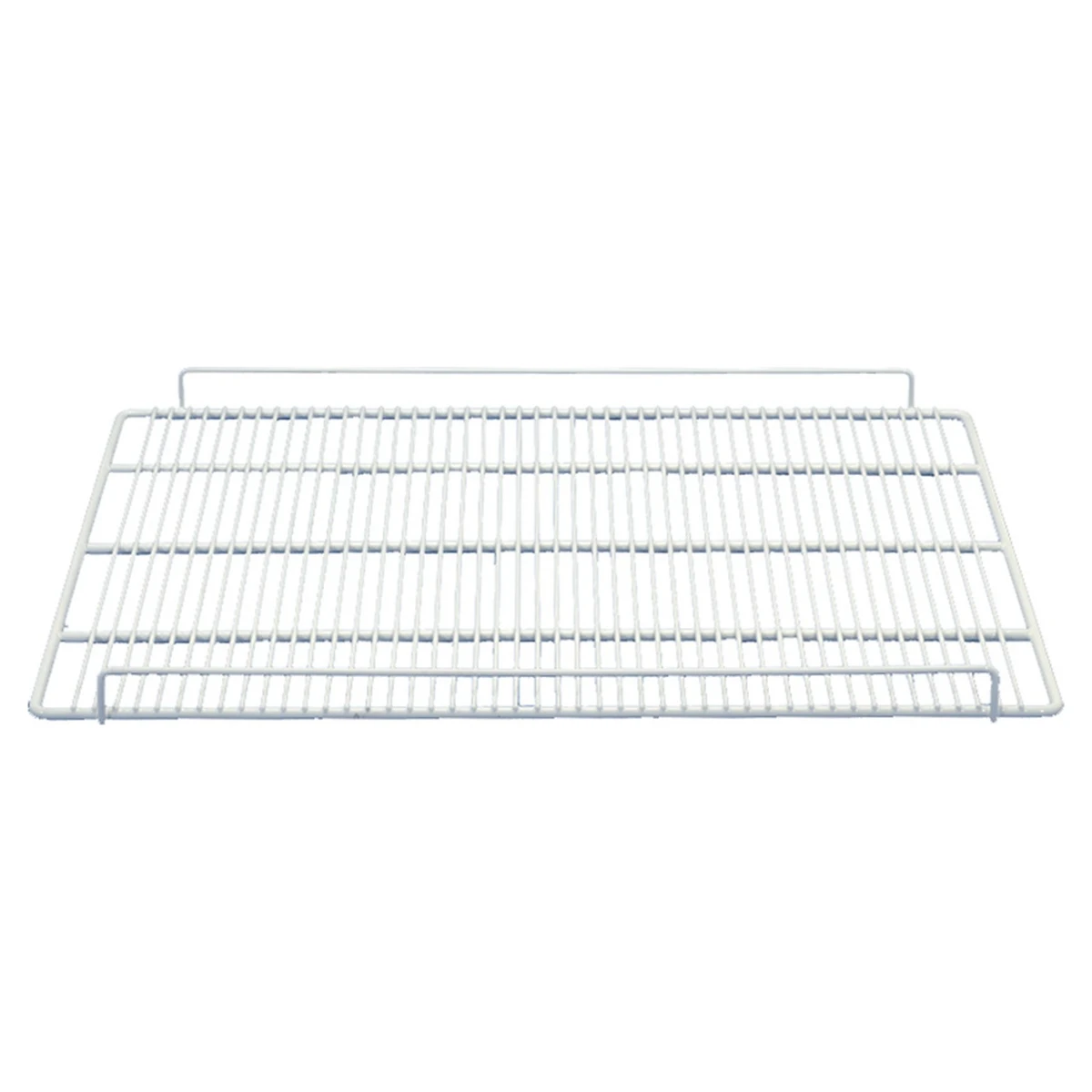 IARP plastbelagt hylderist 569 x 412 mm til køleskab, set skråt oppefra