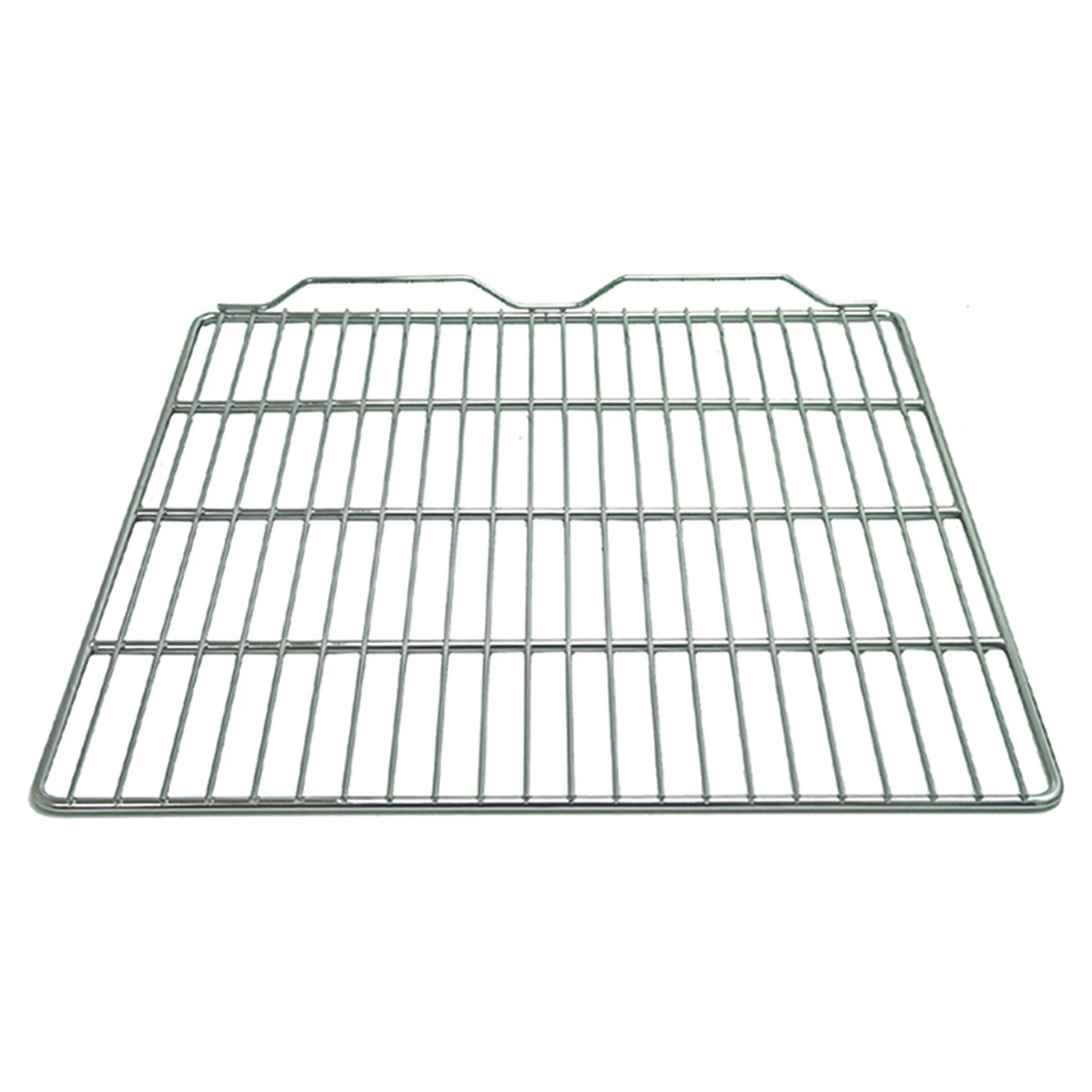 Forkromet hylderist 532 x 505 mm til køleskab, set skråt oppefra
