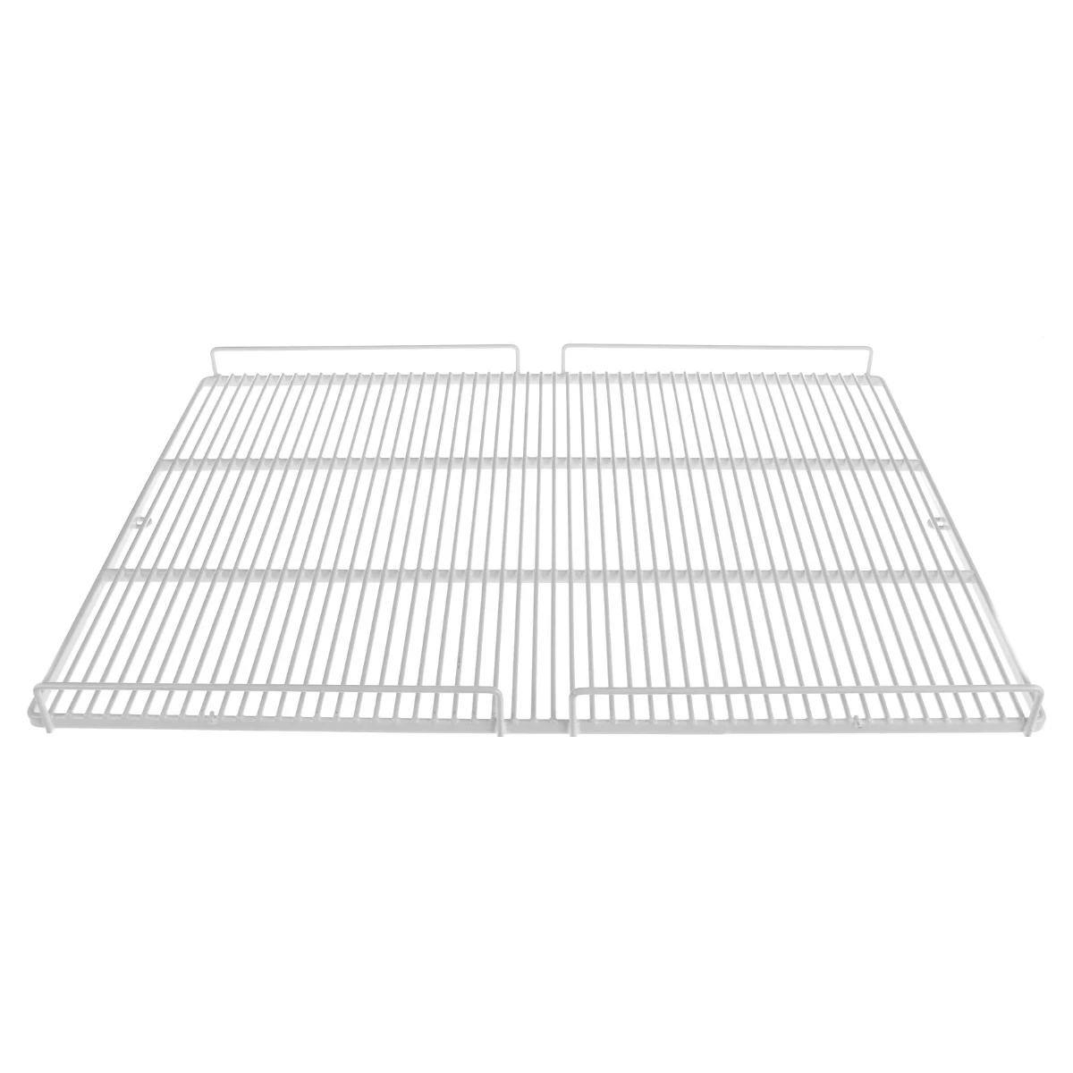 Mondial Framec plastbelagt hylderist 463 x 633 mm til køleskab, set skråt oppefra