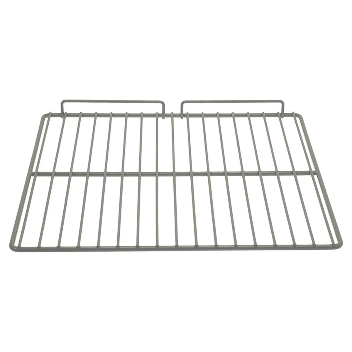 Sagi plastbelagt hylderist 552 x 532 mm til køleskab, set skråt oppefra