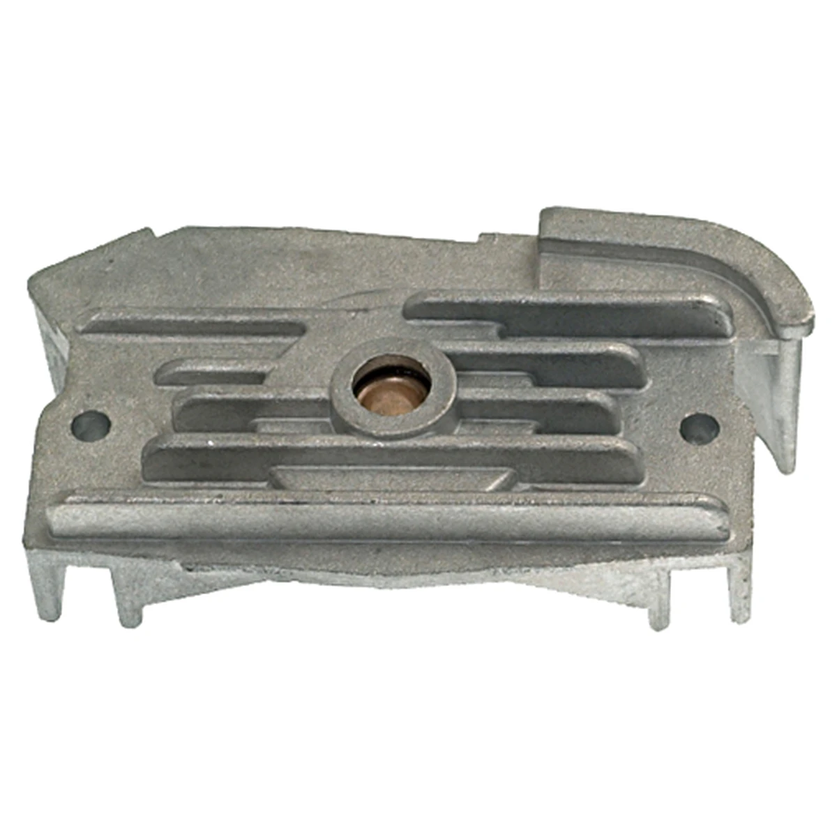 Komplet aluminiumsbro til gearmotor i Ugolini granitamaskine set ovenfra