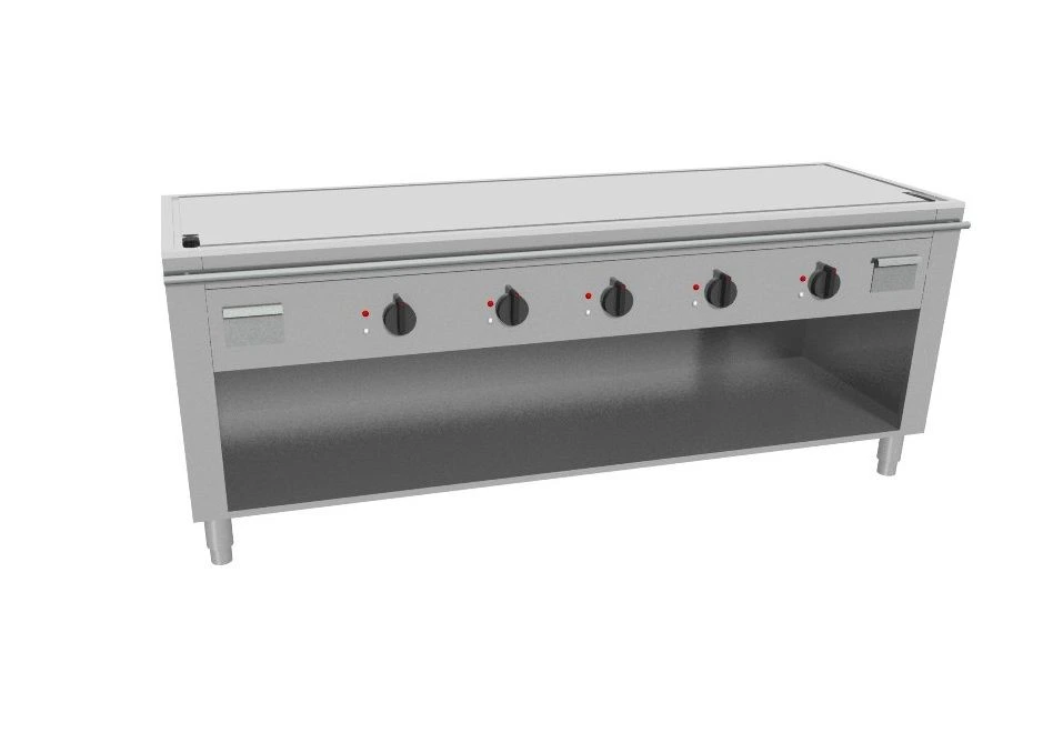 Elektrisk Casta Teppanyaki med 5 stegezoner