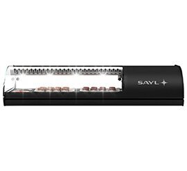 Sushi Kølevitrine 8 x 1/3 GN - Kompressor Højre Side