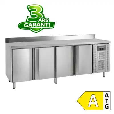 Tilbud på 4 lågers bord med Bagkant - TEFCOLD