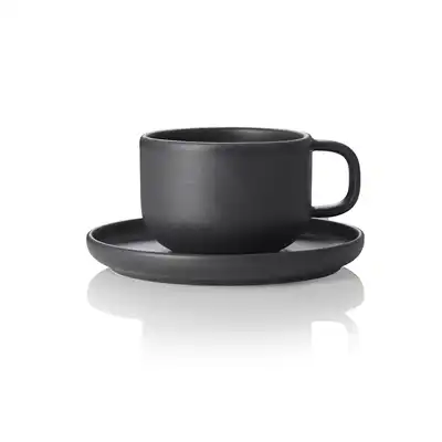 Kaffekop med underkop