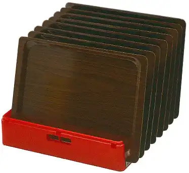 Opvaskebakke åben side, perfekt til industriopvaskemaskiner.