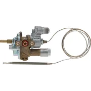 Krampouz termostatisk gashane Copreci SG0018 med kapillarføler – original reservedel til gas-crêpepande
