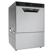 Zanussi Z-Active 100 industriopvaskemaskine til underbordsmontering i rustfrit stål, set forfra med lukket låge