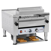Casselin CTH600GV horisontal båndbrødrister i rustfrit stål med boller