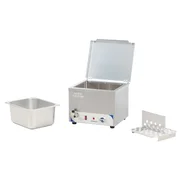 Casselin CBMECS1 pølsekoger bain-marie i rustfrit stål med GN-kantine